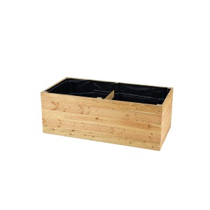 Visoka greda 100 cm x 200 cm x 72,5 cm Duglazija