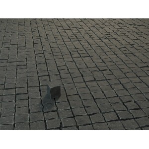 Bazaltni tlakovec posamični 9 cm x 9 cm