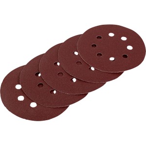 LUX-TOOLS Komplet brusnih plošč za ekscentrične brusilnike 125 mm K60