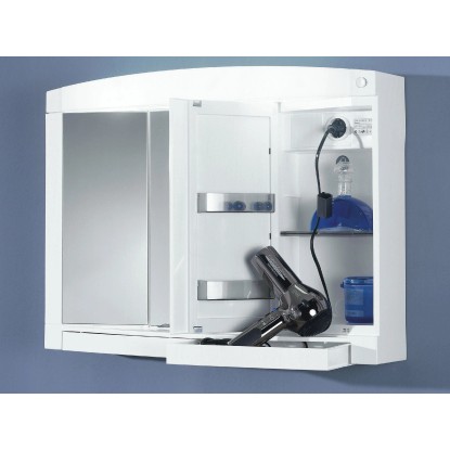 Jokey Omarica z ogledalom Swing 76 cm bela