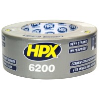 HPx Ojačani lepilni trak srebrni 50 mm x 25 m