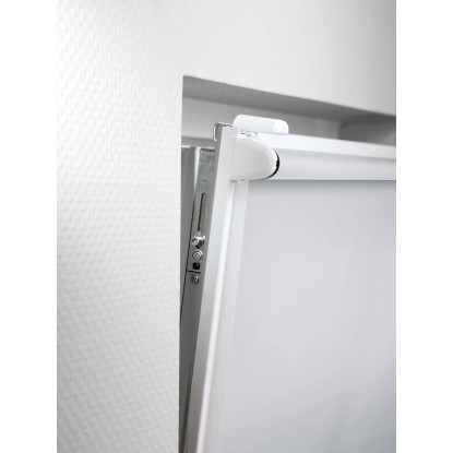 OBI Roleta s stranskim potegom Zamora 80 cm x 175 cm Bele barve