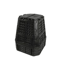 Vetisa Kompostnik 933 mm x 933 mm x 1130 mm črna 740 l