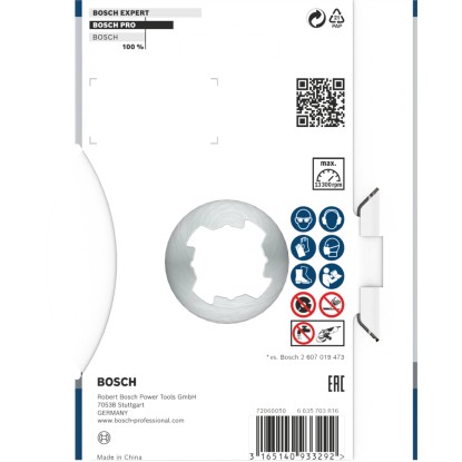Bosch Diamantna rezalna plošča X-Lock za keramiko Ø 115 mm x 2223 mm