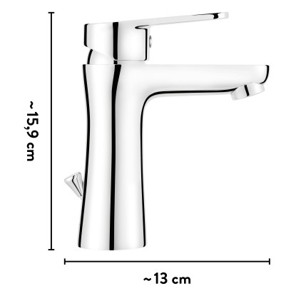 baliv Armatura za umivalnik WT-5060 Kromirana