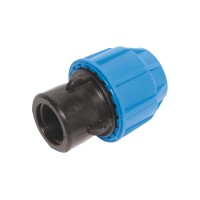 LUX-TOOLS Priključni vijačni spoj za PE-cevi Ø 25 mm x 24,1 mm (Rp 3/4")