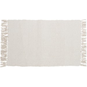 OBI Preproga iz bombaža Uni Bela 50 x 80 cm