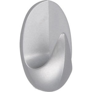 Siro Kavelj H214 Umetna masa Krom mat Samolepilni 3 kosi