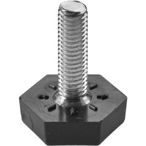 Hettich Talni izravnalni vijak M8 za noge mize črn 2 kos