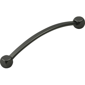 Siro Ročaj za pohištvo Kovina Črna krom Razmak med odprtinama 96 mm