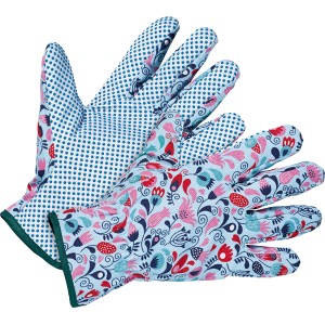 LUX-TOOLS Vrtne rokavice modre velikost 8