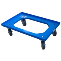 Eurobox-System Voziček  60 x 40 cm moder