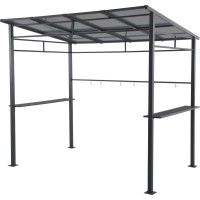 Paviljon Bramston aluminij antracit 227 cm x 261 cm x 183 cm