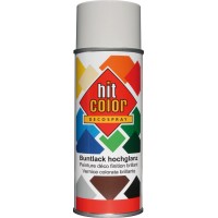 Hitcolor Barvni sprej kremno bel visoko sijajni 400 ml