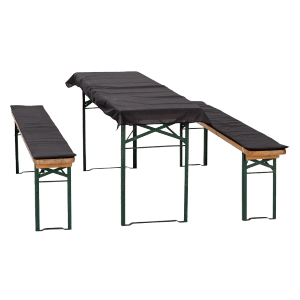 Beo Komplet prevlek za gasilsko mizo 3-delni antracitna