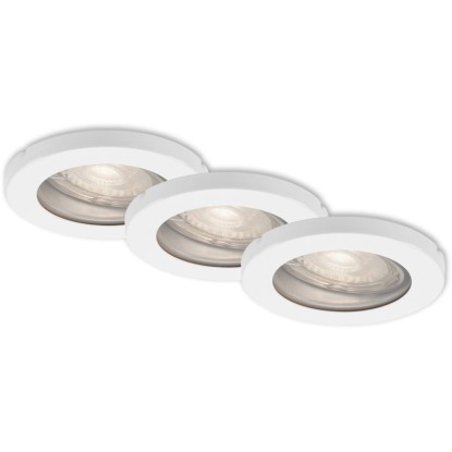 Briloner LED vgradna svetilka bela