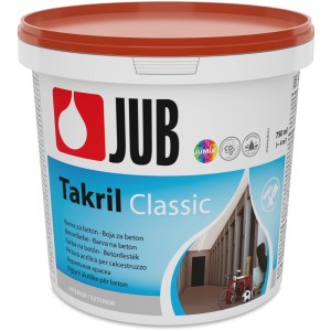JUB Barva za beton Takril Classic rdeča 750 ml