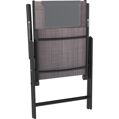 Garnitura vrtnega pohištva Travessa 8-delna iz aluminija siva