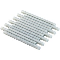 LUX-TOOLS Vložki za vroče lepljenje LUX-TOOLS srebrni Ø 8 mm 12 kosov