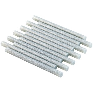 LUX-TOOLS Vložki za vroče lepljenje LUX-TOOLS srebrni Ø 8 mm 12 kosov