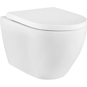 baliv Stenska WC garnitura Kingston globinsko izpiranje bela brez roba