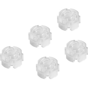 Zaščita vtičnice Prozorna 5 kosov