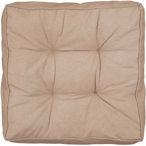 In the Mood Debela sedežna blazina Paddy bež 47 x 47 x 10 cm (DxŠxV)
