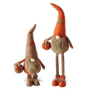 Boltze Škrat Bertoldi 2 vrsti sortiran 73,5 cm x 16 cm x 27 cm oranžno-rjav