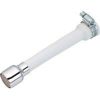 Vmesna cev za mešalno šobo z objemko M22 x 150 mm Plastika