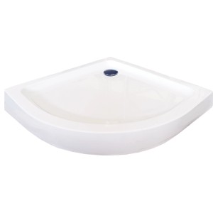 Sanotechnik Polkrožna tuš kad BR80 80 cm x 80 cm x 12 cm