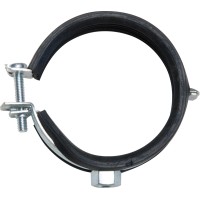 Cevna objemka z zvočno zaščito Ø 60 mm - Ø 65 mm