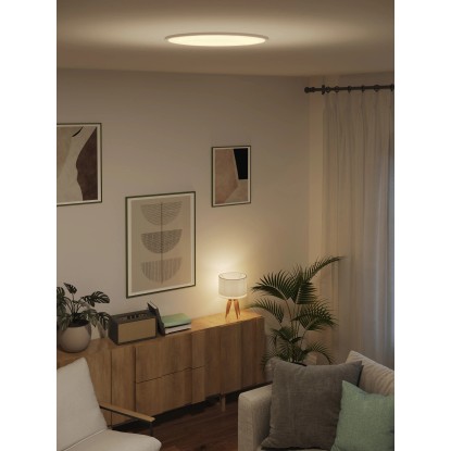 Stropna LED-svetilka Trino Bela
