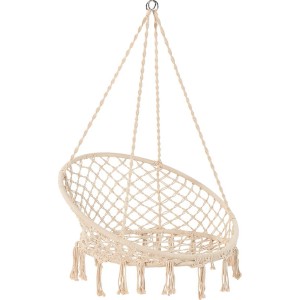 Viseči stol Weslaco bombaž 118 cm x 100 cm x 100 cm