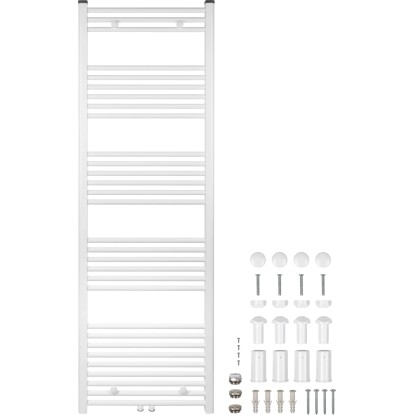 Vodni kopalniški radiator Koblenz 60 x 180 cm bel