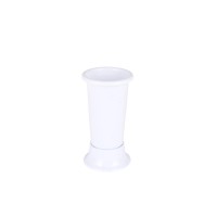 Posoda za rože Ideal 11 cm x 25 cm bela