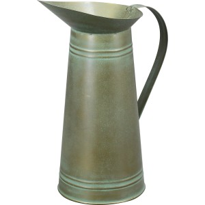 Zalivalka iz kovine 18 cm x 18 cm x 40 cm bronasta