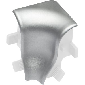 OBI Notranji vogalnik Krom Mat 2 kosa