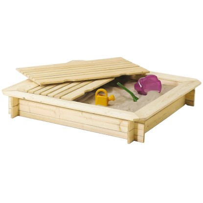 Peskovnik Sestavni komplet smrekov les 120 cm x 120 cm FSC®