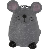 Dekorativna figura miška keramika 15,5 cm x 11 cm x 11 cm