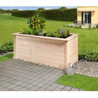 Weka Visoka greda Herba 205 cm x 80 cm x 81 cm Neobdelana
