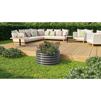Vitavia visoka greda 401 Vita Rund Granit Š 82 cm x D 162 cm x V 40 cm