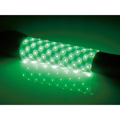 Gibek LED-trak 3 m samolepilen na notranji strani večbarvni