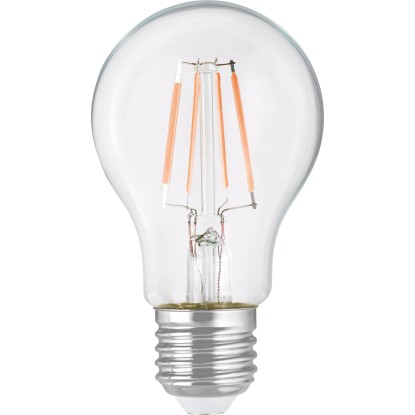 LED-žarnica z nitko klasične oblike E27/4 W rožnata