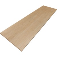 Delovna plošča iz masivnega lesa 240 x 63,5 x 2,7 cm Bambus