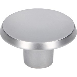 Siro Gumb za pohištvo kovinski mat kromiran Ø 38 mm
