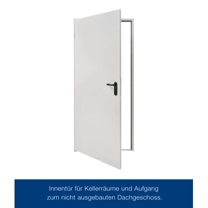 Hörmann Notranja kovinska vrata ZK bela leva 875 mm x 2125 mm
