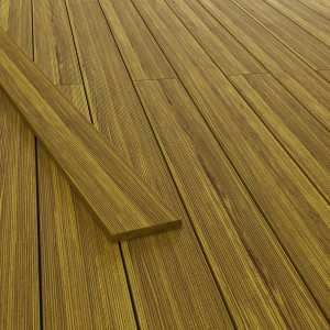 Deska za teraso les iglavcev 300 cm x 14,4 cm x 1,9 cm