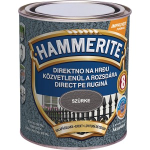 Hammerite Efekt lak za kovino Hammered siva 750 ml