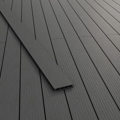 Krovna deska WPC Antracit 2,1 cm x 14,5 cm x 300 cm