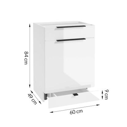 Kuhinjski set Belluno 200 cm bel